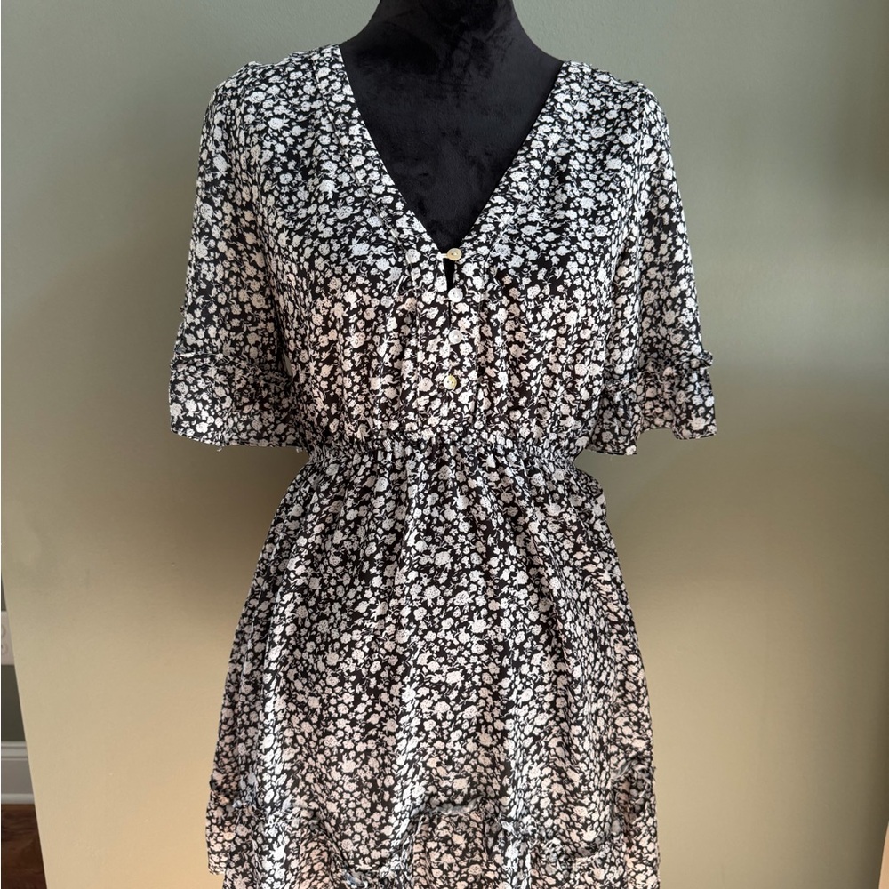 Floral Princess Polly Dress